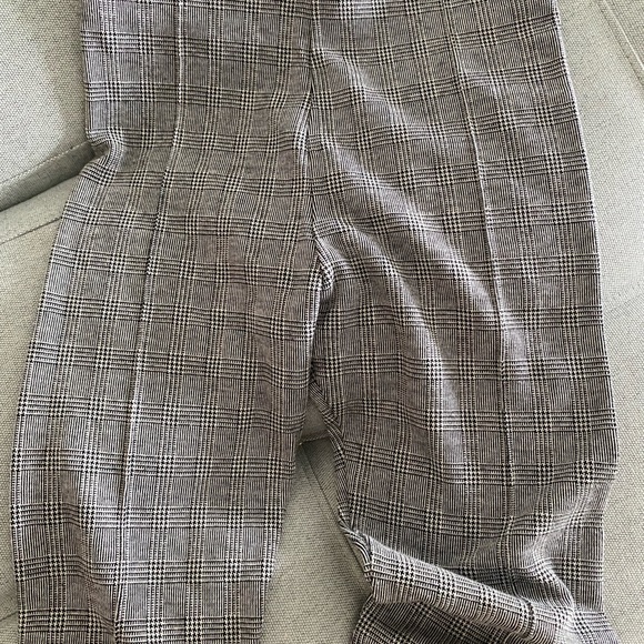 Zara houndstooth pattern stretchy leggings size M can fit small too - Picture 12 of 13
